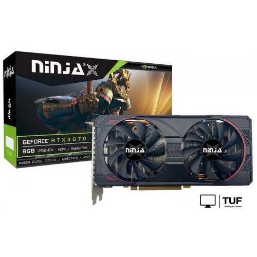 Видеокарта Sinotex Ninja GeForce RTX 3070 8GB GDDR6 NF307FG86F