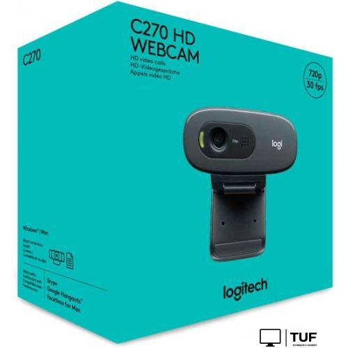 Веб-камера Logitech HD Webcam C270