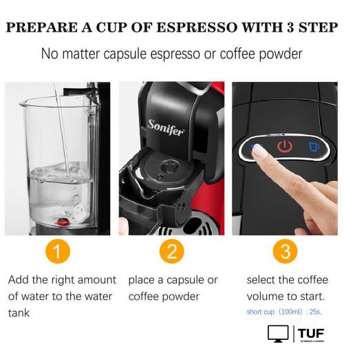 Капсульная кофеварка Sonifer SF-3547
