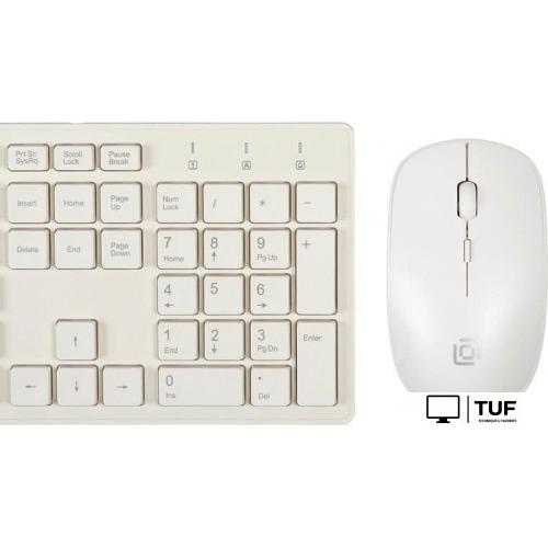 Офисный набор Оклик 240M (белый)