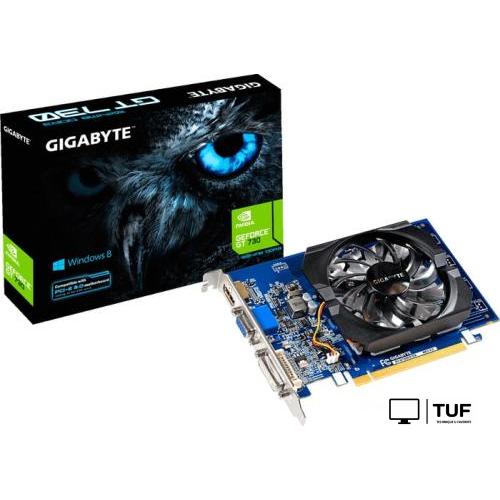 Видеокарта Gigabyte GeForce GT 730 2GB DDR3 GV-N730D3-2GI (rev. 3.0)