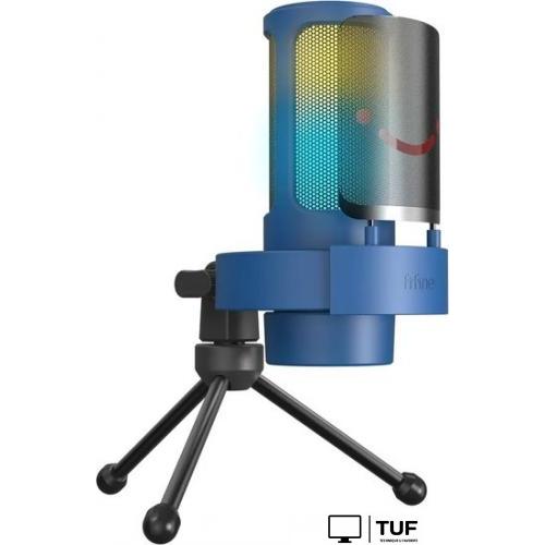 Проводной микрофон FIFINE A8T (синий)