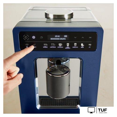 Кофемашина Krups Evidence Wilmotte EA89W410