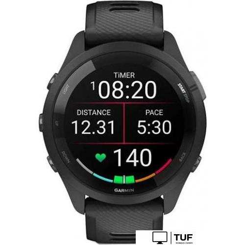 Умные часы Garmin Forerunner 265 (черный/пудрово-серый)