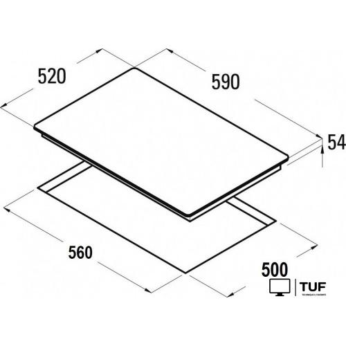 Варочная панель Schtoff I60H01 White