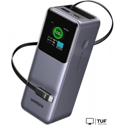 Внешний аккумулятор Ugreen PB726 20000mAh (серый)