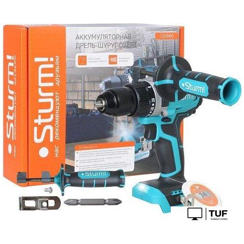 Дрель-шуруповерт Sturm CD1880 (без АКБ)