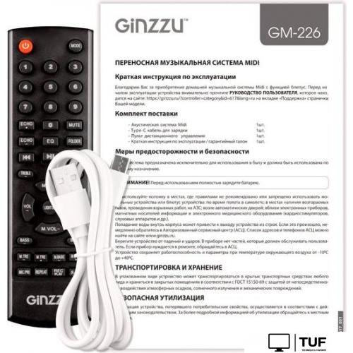 Патибокс Ginzzu GM-226