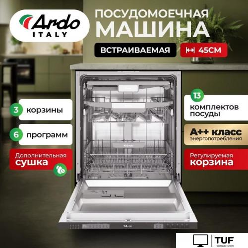 Встраиваемая посудомоечная машина ARDO DBEA14632B2