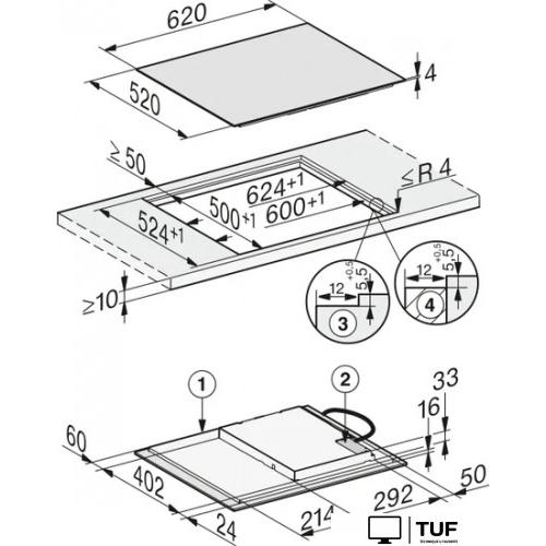 Варочная панель Miele KM 7361 FL