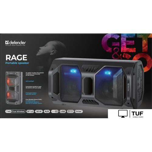 Беспроводная колонка Defender Rage