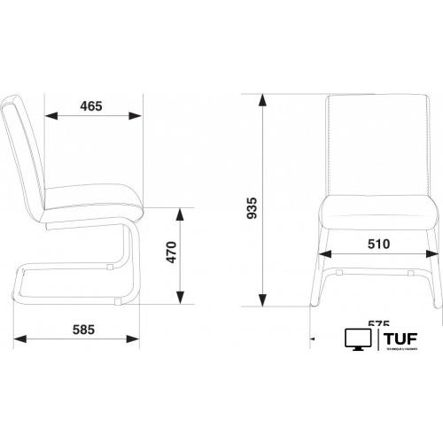 Офисный стул Бюрократ CH-250-V (черный)