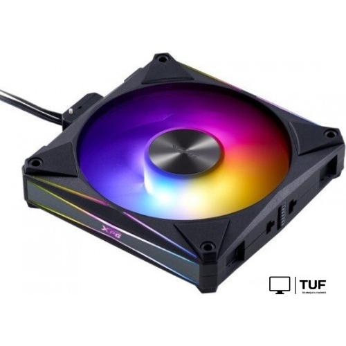 Комплект вентиляторов для корпуса с контроллером ADATA XPG Hurricane MAG 120 ARGB PWM (черный)