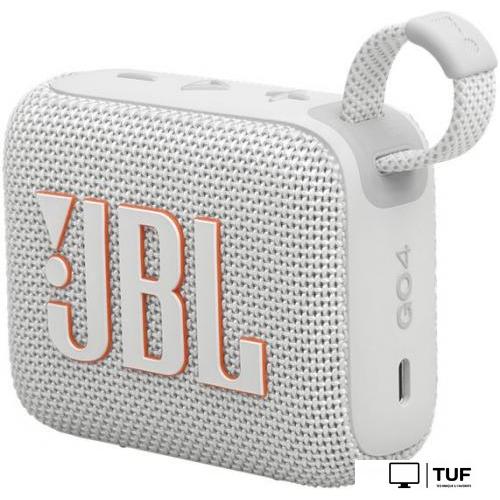Беспроводная колонка JBL Go 4 (белый)