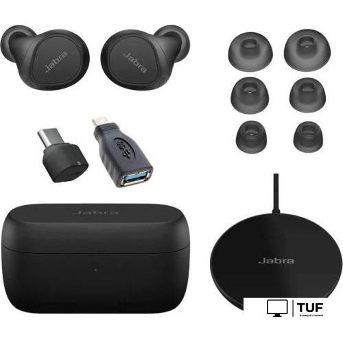 Наушники Jabra Evolve2 Buds MS USB-A Wireless Charging Pad