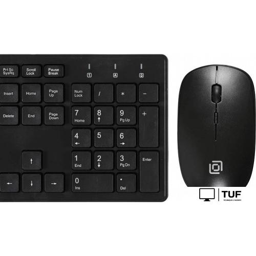 Офисный набор Оклик 240M (черный)