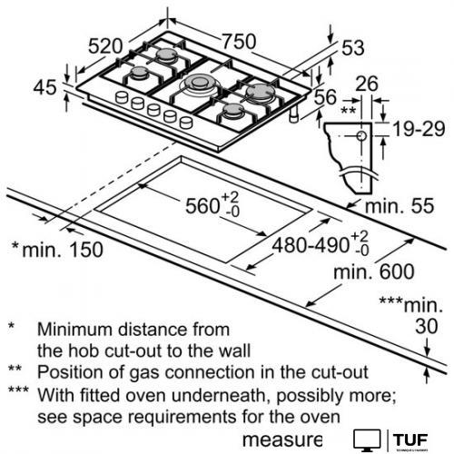Варочная панель Siemens EG7B5QB90