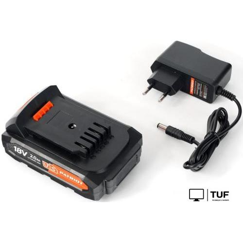 Дрель-шуруповерт Patriot BR 187UES (с 2-мя АКБ, кейс)