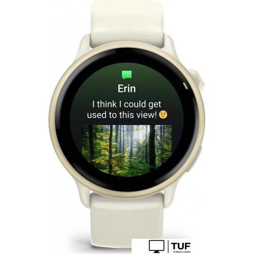 Умные часы Garmin Vivoactive 6 (лунное золото)