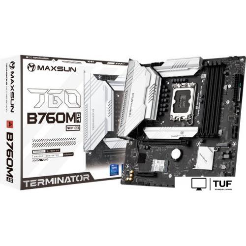 Материнская плата Maxsun Terminator B760M D4 WIFI6E