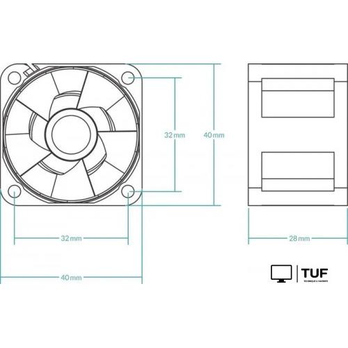 Вентилятор для корпуса Arctic S4028-6K ACFAN00185A