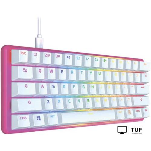 Клавиатура HyperX Alloy Origins 60 Pink (HyperX Red, нет кириллицы)