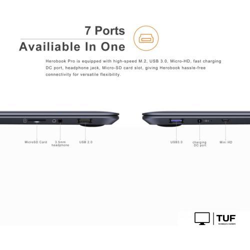 Ноутбук Chuwi HeroBook Pro N4020 8GB+256GB