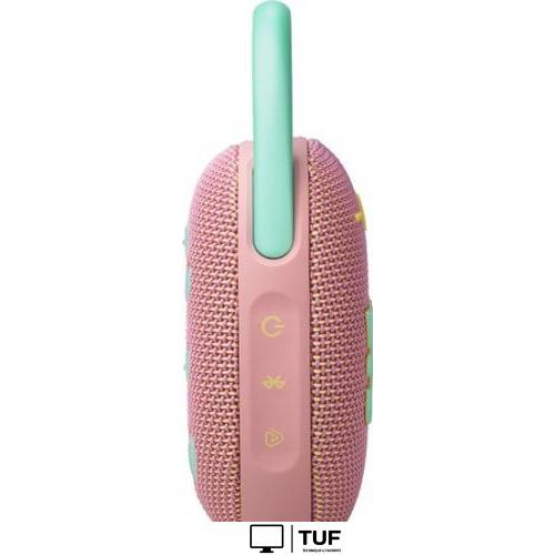 Беспроводная колонка JBL Clip 5 (розовый)