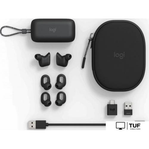 Наушники Logitech Zone True Wireless (графит)