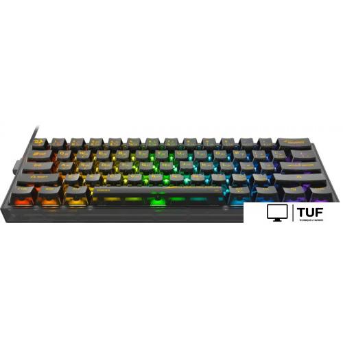 Клавиатура Redragon Fizz (прозрачный/черный)