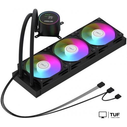 Система жидкостного охлаждения для процессора Coolleo Ice Fairy Dig 360 Lite (черный)