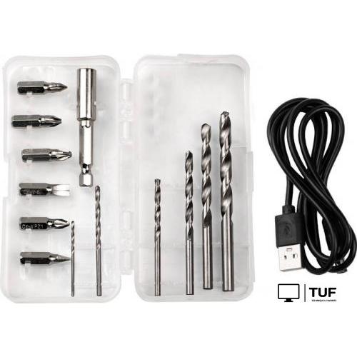 Дрель-шуруповерт Kolner KCD 12/2BL Graphite (с 1-им АКБ, оснастка, кейс)