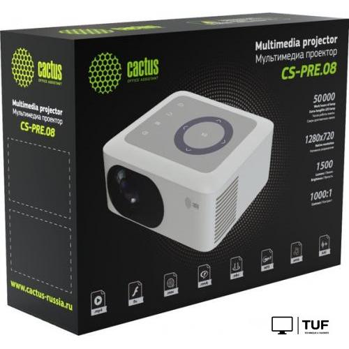 Проектор CACTUS CS-PRE.08WT.WXGA