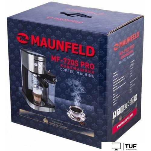Рожковая кофеварка MAUNFELD MF-720S Pro