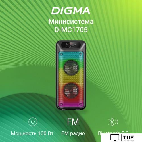 Беспроводная колонка Digma D-MC1705