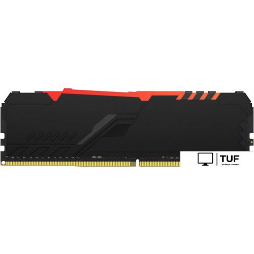 Оперативная память Kingston FURY Beast RGB 16GB DDR4 PC4-25600 KF432C16BB1A/16