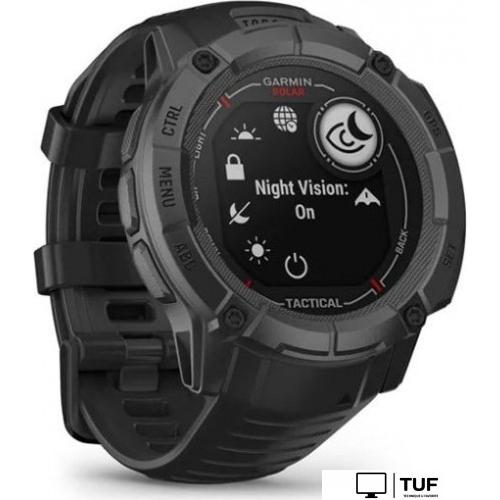 Умные часы Garmin Instinct 2x Solar Tactical Edition (черный)