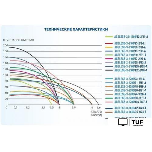 Скважинный насос A&P Ageless-2.5-1500/52-2/31-A