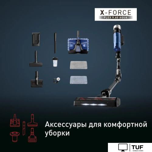 Вертикальный пылесос с влажной уборкой Tefal X-Force Flex 9.60 Aqua TY20C7WO