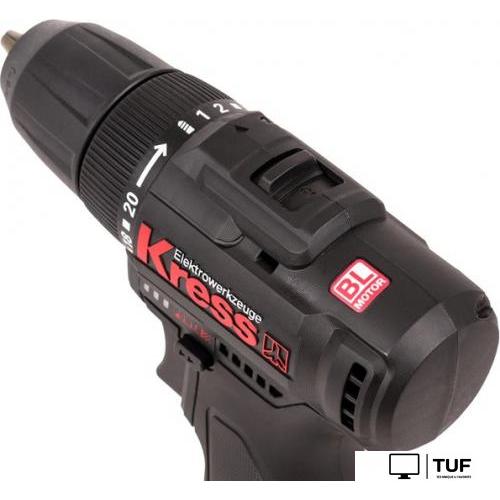 Дрель-шуруповерт Kress KU202.1 (с 2-мя АКБ, кейс)