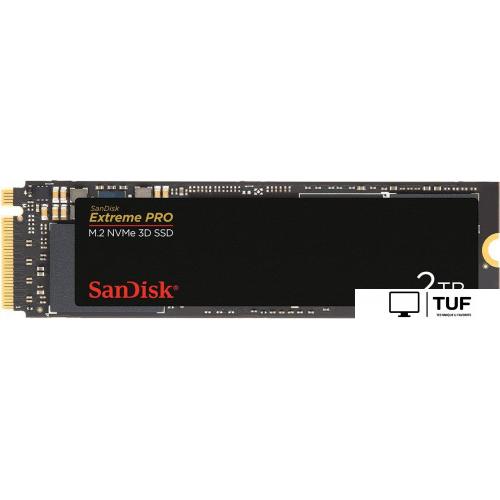 SSD SanDisk Extreme PRO M.2 NVMe 2TB SDSSDXPM2-2T00-G25