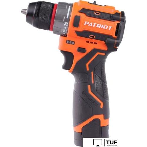 Дрель-шуруповерт Patriot BR 467 180201467 (с 2-мя АКБ, кейс)