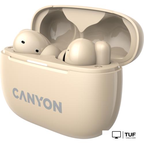 Наушники Canyon OnGo 10 ANC TWS-10 (бежевый)