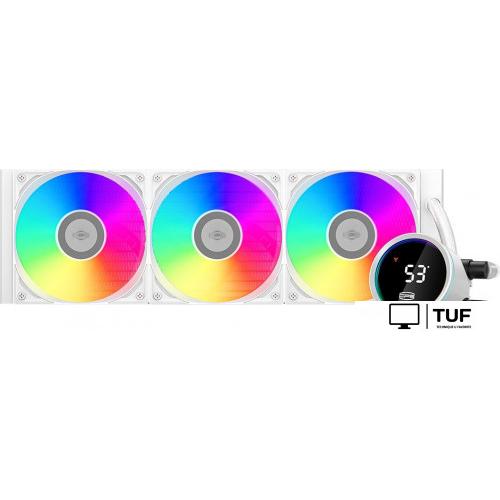 Система жидкостного охлаждения для процессора PCCooler DA360 Pro ARGB Digital (белый)