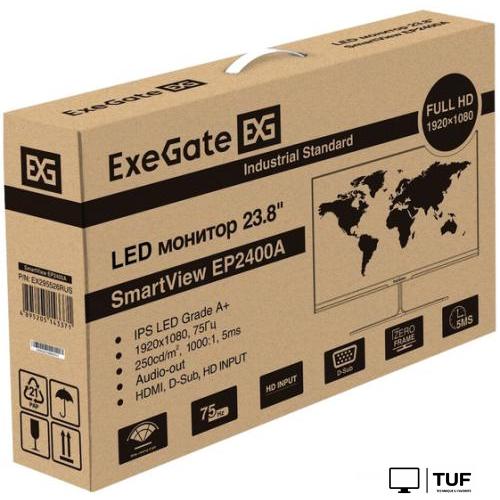 Монитор ExeGate SmartView EP2400A EX295526RUS