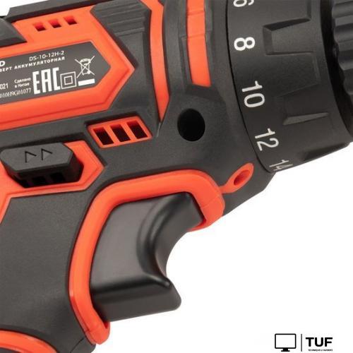 Дрель-шуруповерт StarWind DS-10-12H-2 KWCD1909 (с 2-мя АКБ, кейс)