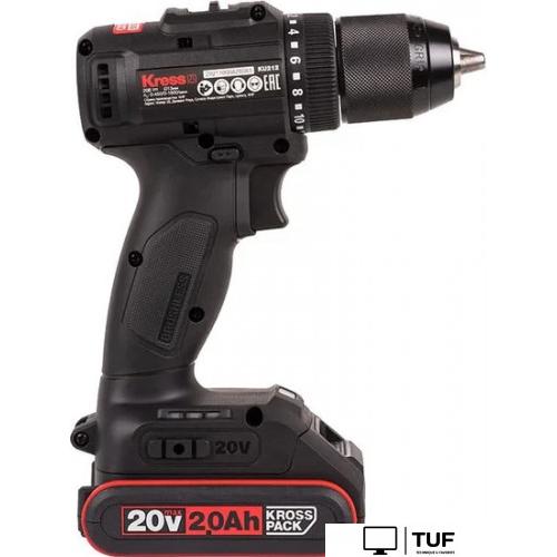 Дрель-шуруповерт Kress KU212.1 (с 2-мя АКБ, кейс)