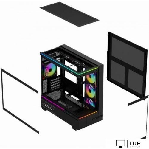 Корпус Thermalright M10 FAN4-M (черный)