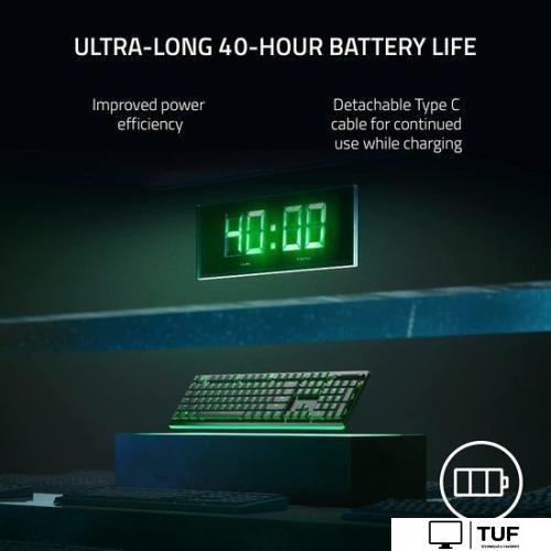 Клавиатура Razer Deathstalker V2 Pro Wireless (Razer Low Profile Optical Red)