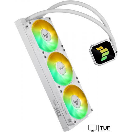 Система жидкостного охлаждения для процессора ASUS TUF Gaming LC III 360 ARGB (белый)